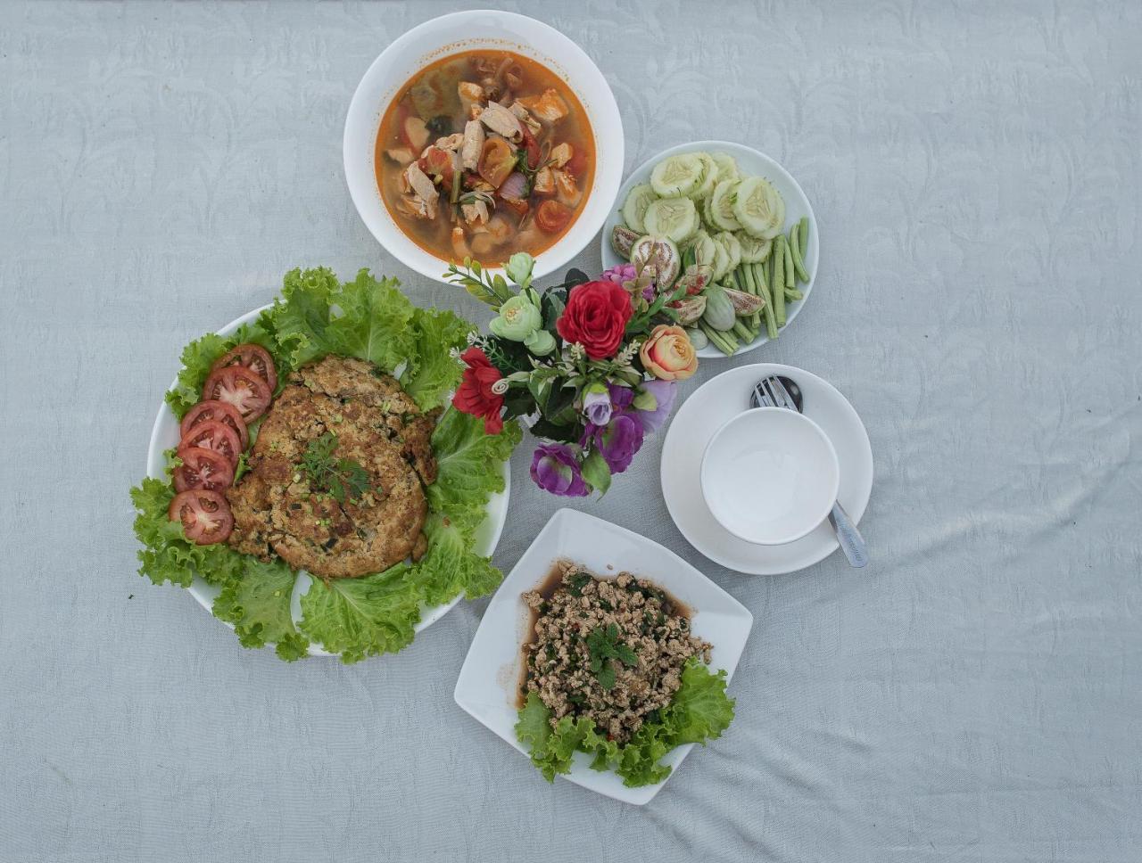 Chanhthida Guesthouse And The River Front Restaurant Ban Khon Extérieur photo