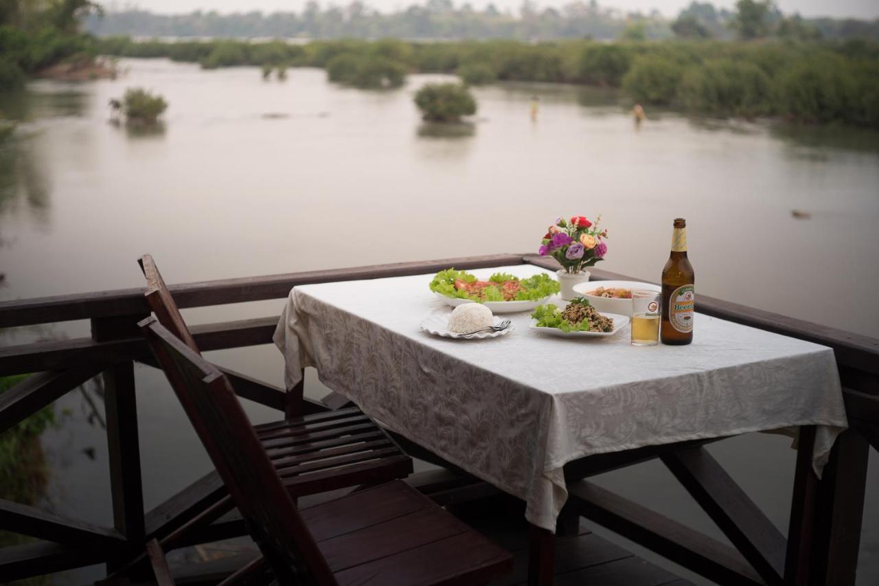 Chanhthida Guesthouse And The River Front Restaurant Ban Khon Extérieur photo